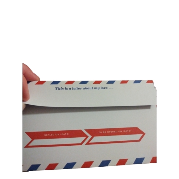 Letters to Self Journal Chronicle Book Hardcover Unique Reflective Postage Theme - Picture 9 of 12